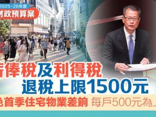 香港2025至2026財(cái)政預(yù)算案出爐，對企業(yè)有哪些利好消息？